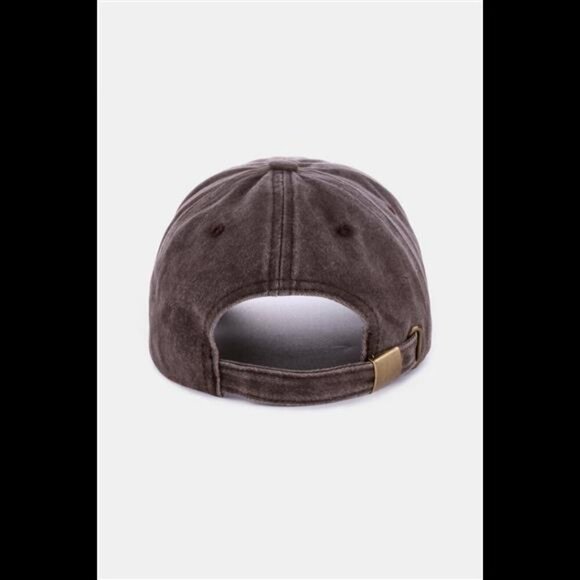 Zenana Washed DALLAS Embroidered Baseball Cap - Picture 6 of 10